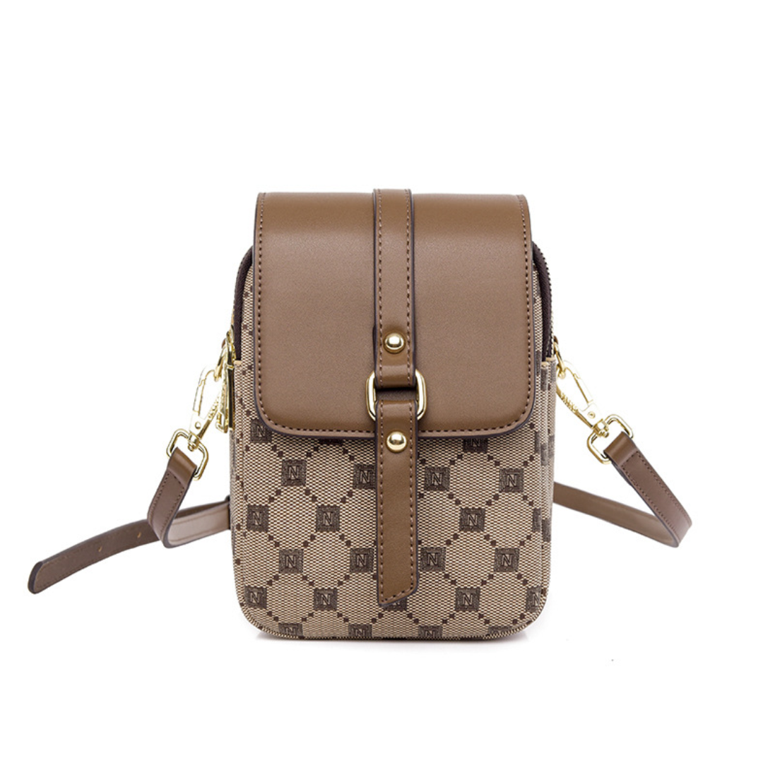 Mobile Phone Multi-Layer Crossbody Bag