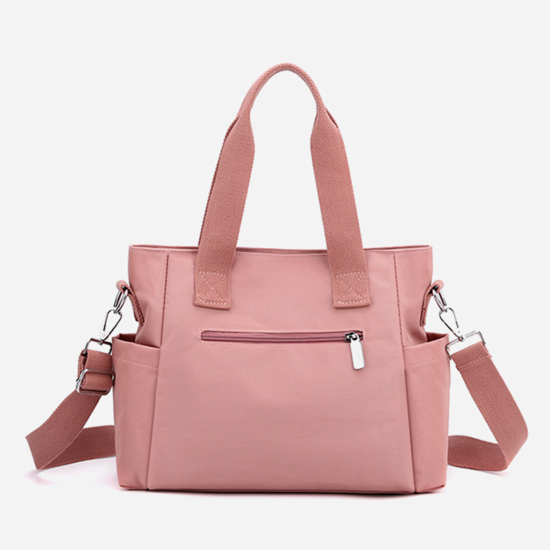 Retro European Style Nylon Canvas Large Tote Bag