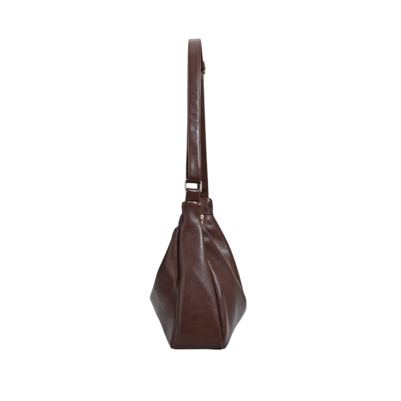 Cocoa Curve Shoulder Bag