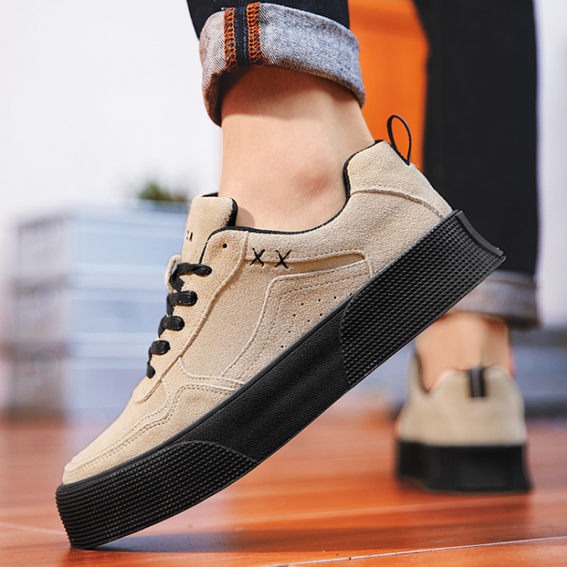 Men's Durable Lug-Sole Streetwear Fashion Sneakers