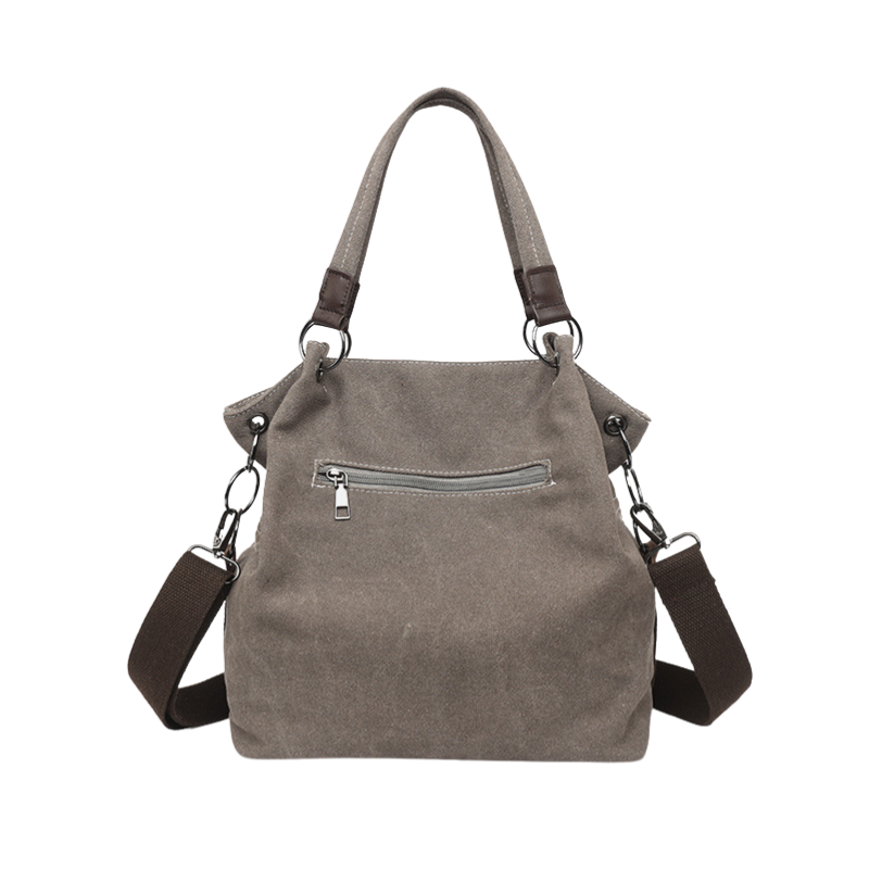 Canvas Slouch Shoulder Bag