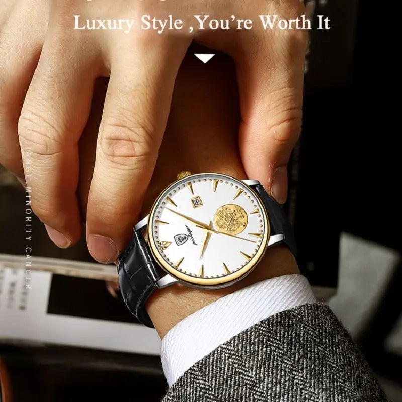 Ultra-Thin Automatic Mechanical Watch For Men