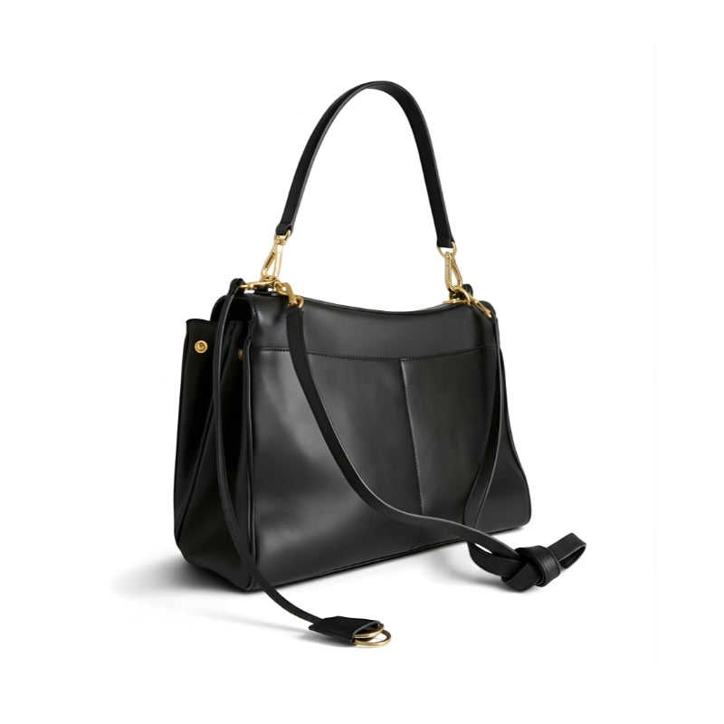 New Women's High End Leather Look Premium Handbag