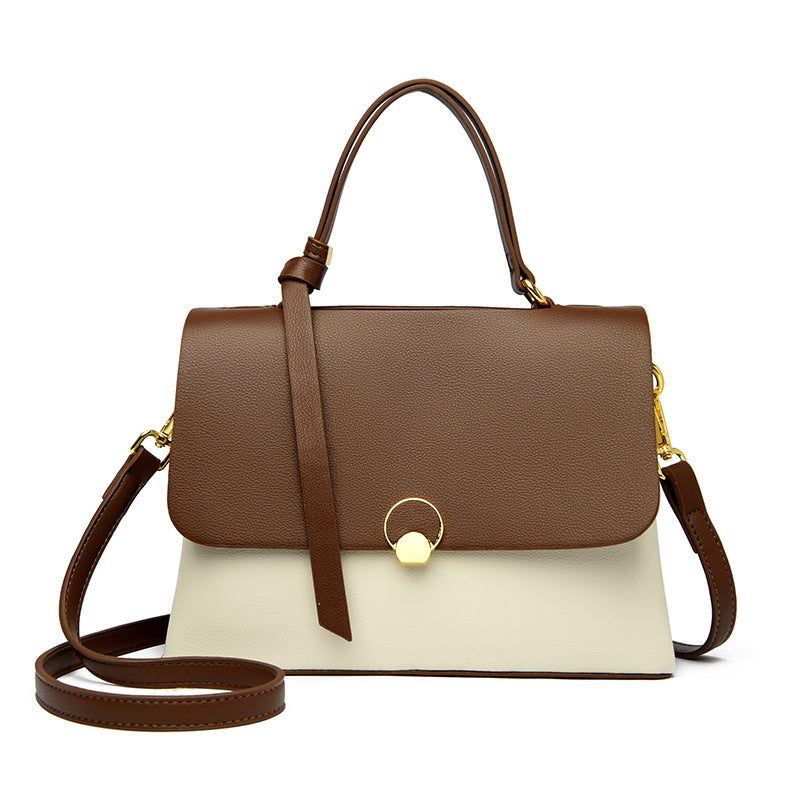 Cowhide Pattern Princess Diana Handbag