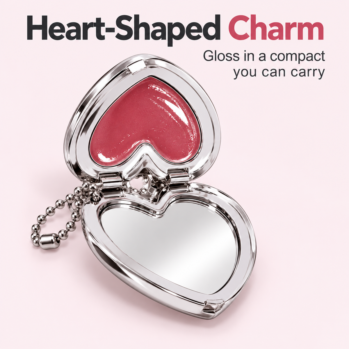 Heart-Shaped Gloss Lip Balm