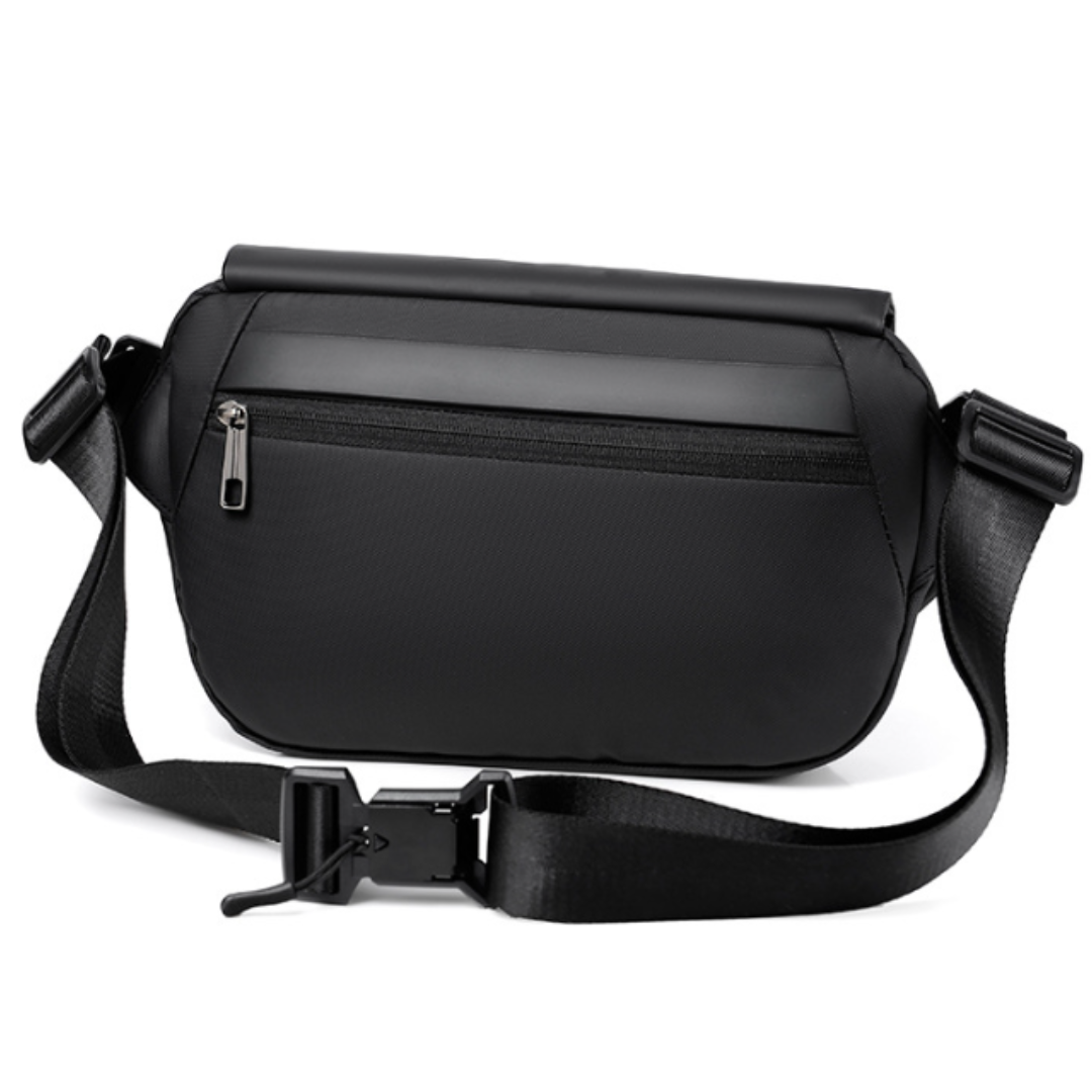Men's Minimalist Geometric Crossbody Bag