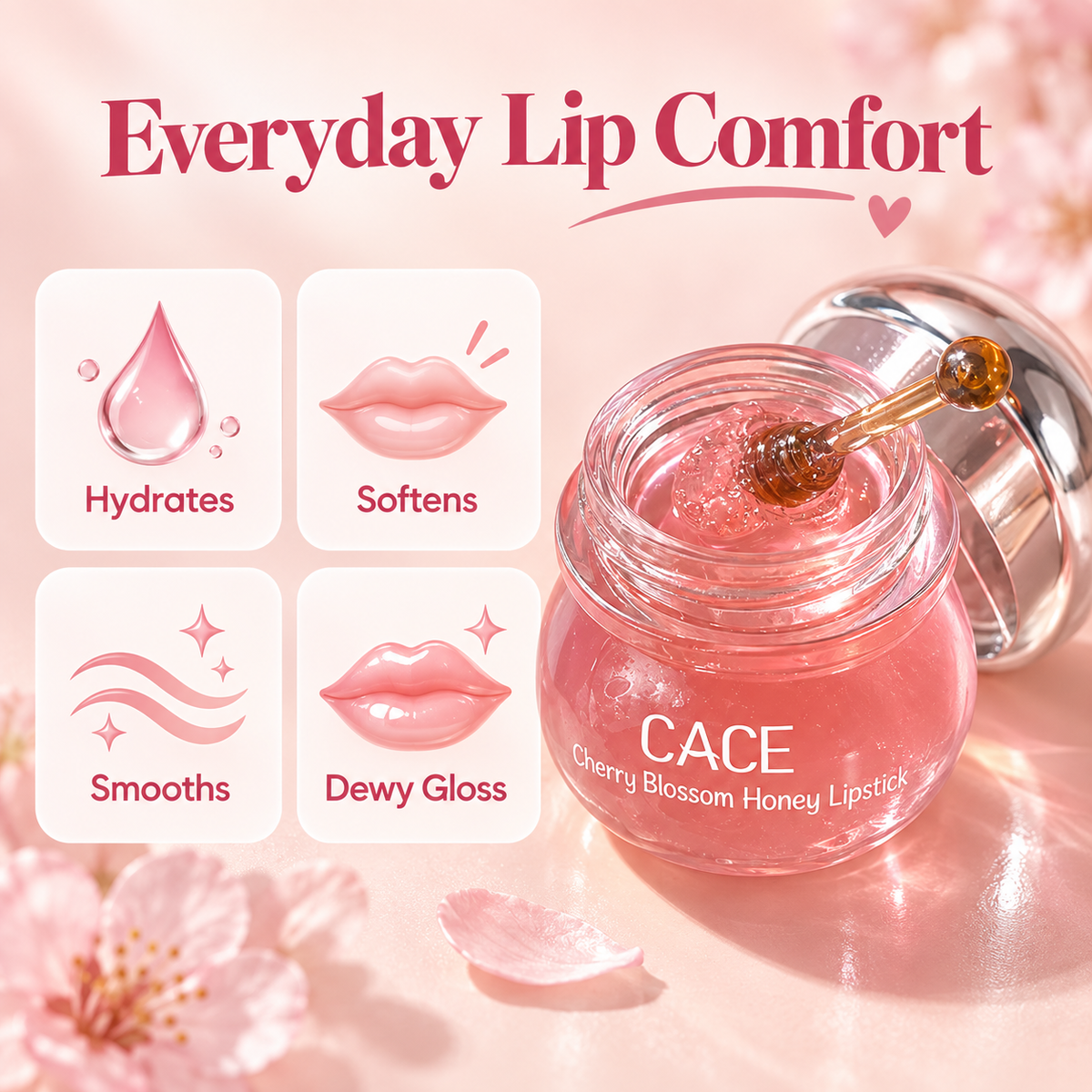Cherry Blossom Honey Lip Balm