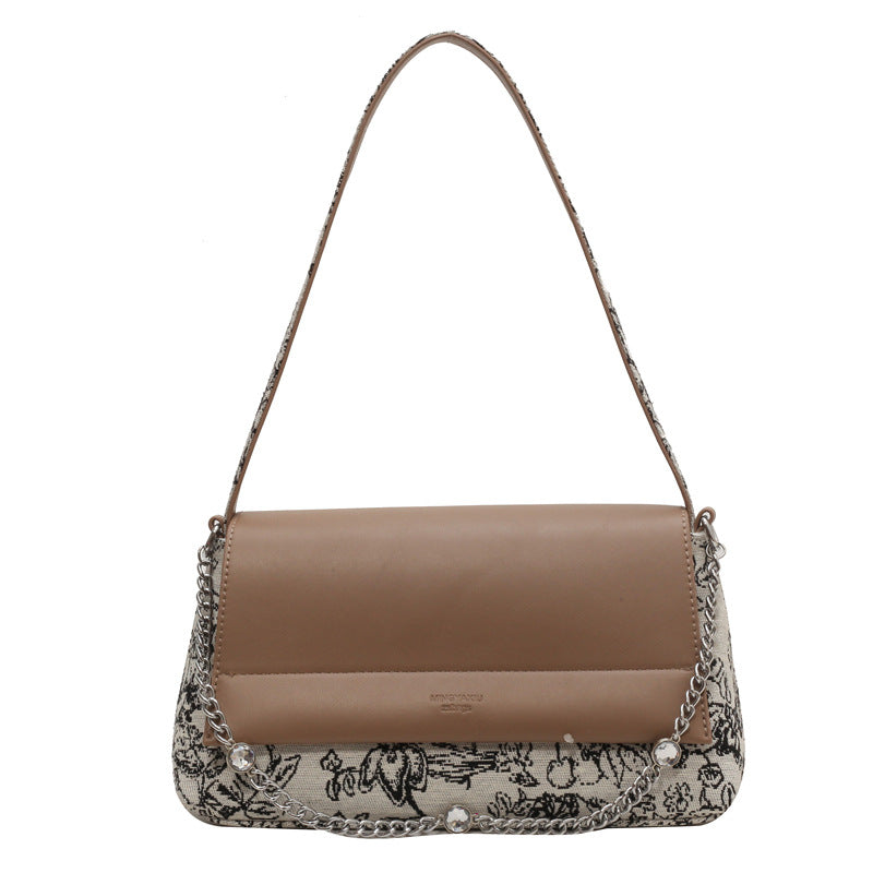 Polar Simple Armpit Small Square Shoulder Bag