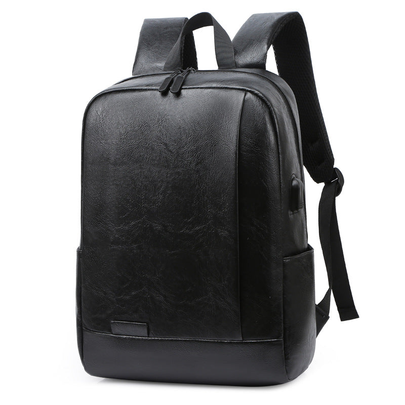 Feisha PU Leather Youth Sports Comter Backpack