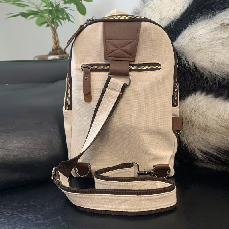 Oxford Cloth Large Capacity Chest Crossbody Bag