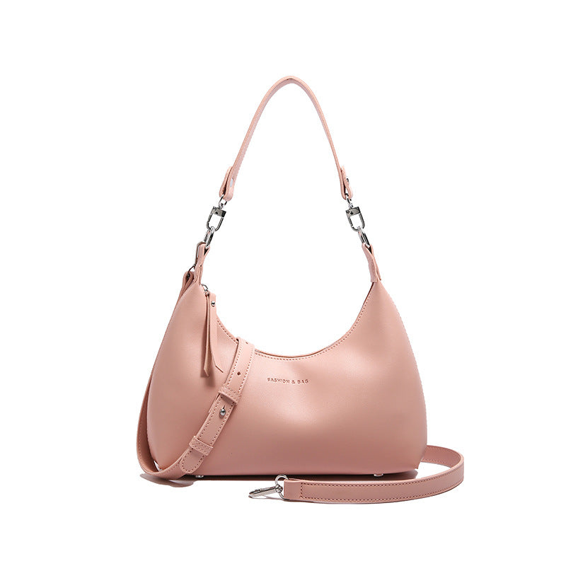 French Style Crescent Shoulder Bag