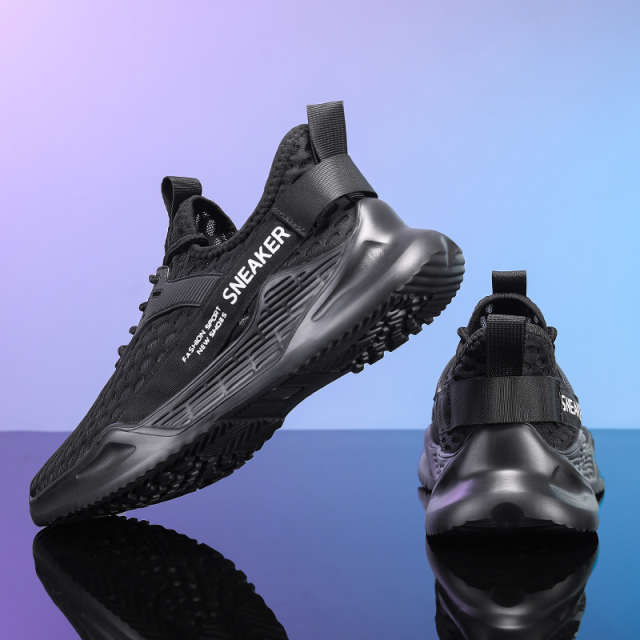 Men’s AirLift Mesh Height-Boost Runner Shoes