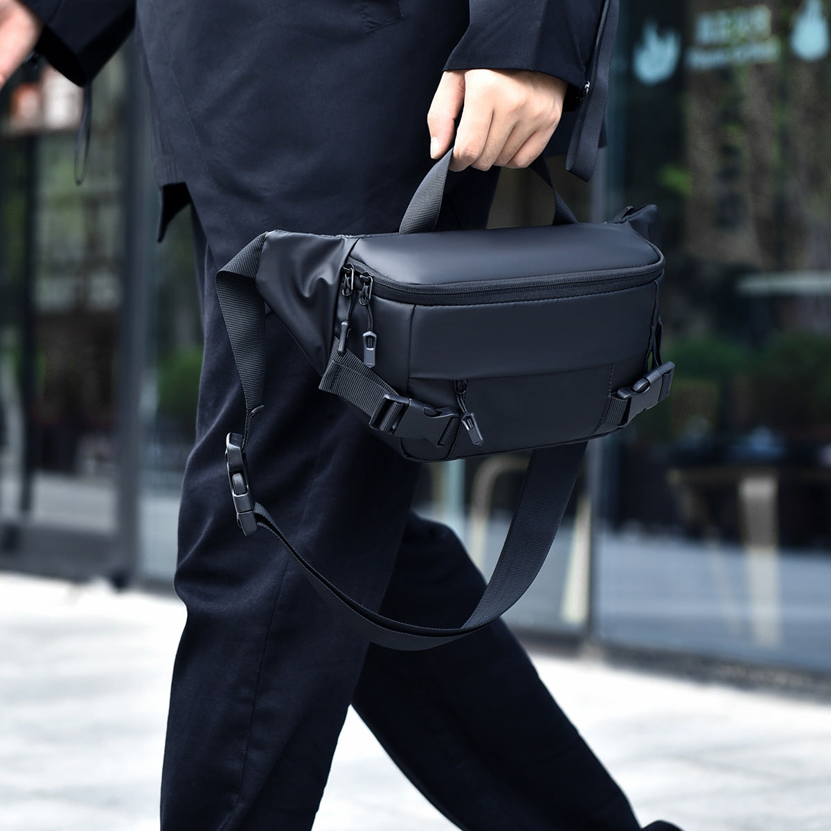 Sport Water-Repellent Crossbody Bag