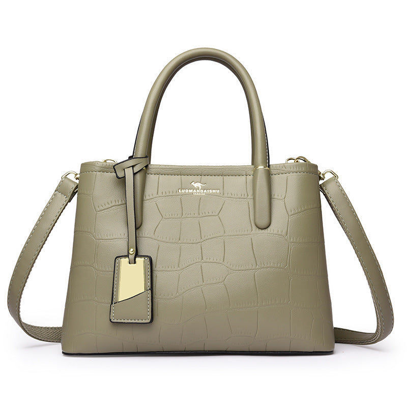 Crocodile Pattern Fashion Ladies  Handbag