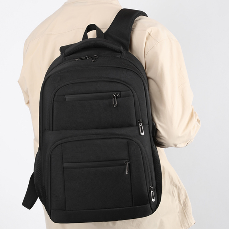 Tech Pro USB Charging Backpack With Multiple Compartments