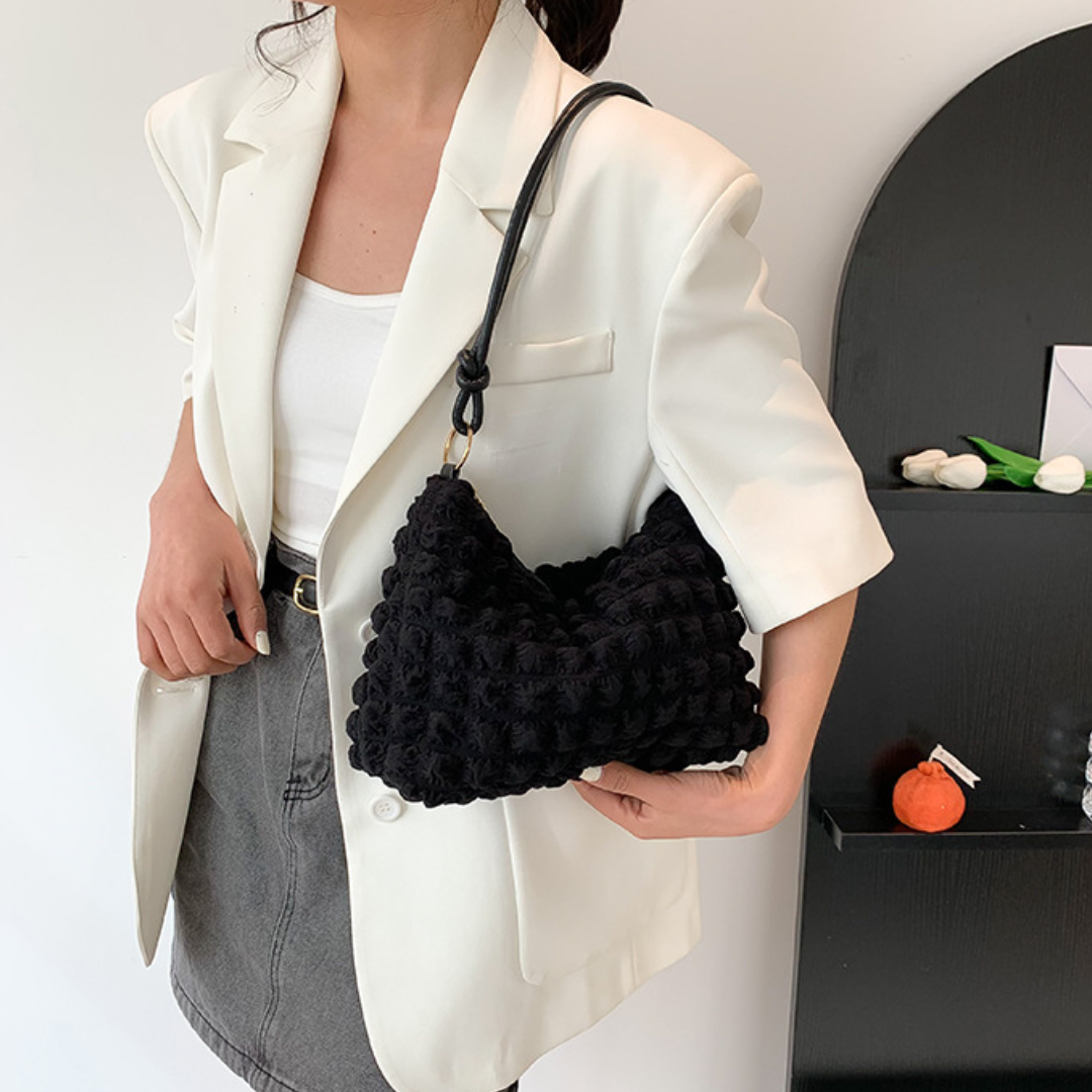 Summer Bubble Style Nylon Casual Shoulder Commuter Bag