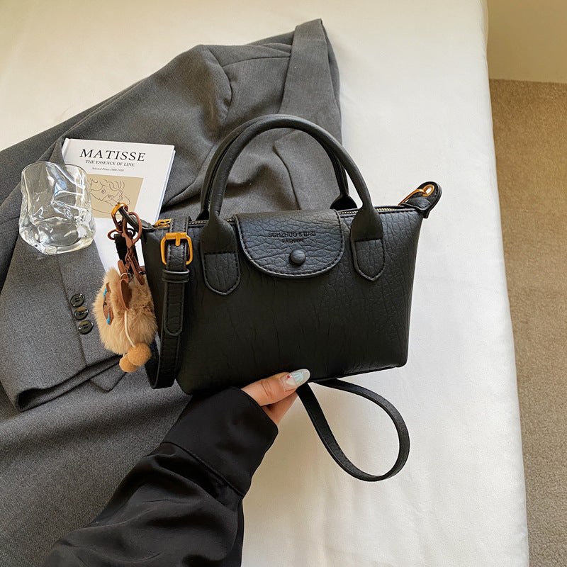 Color Block Dumpling Handbag