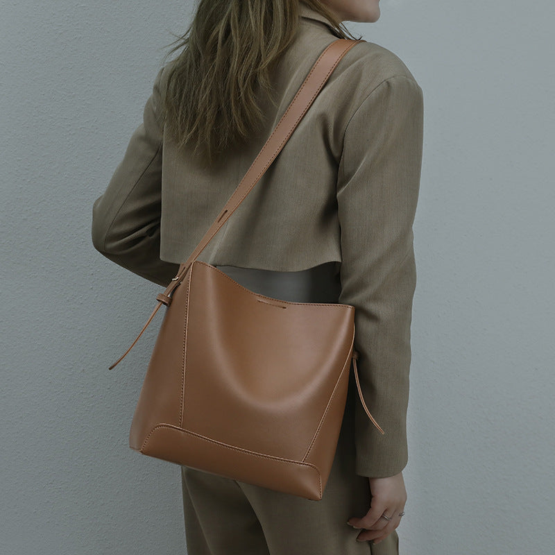 Large Capacity Fashion Bucket Shoulder Bag