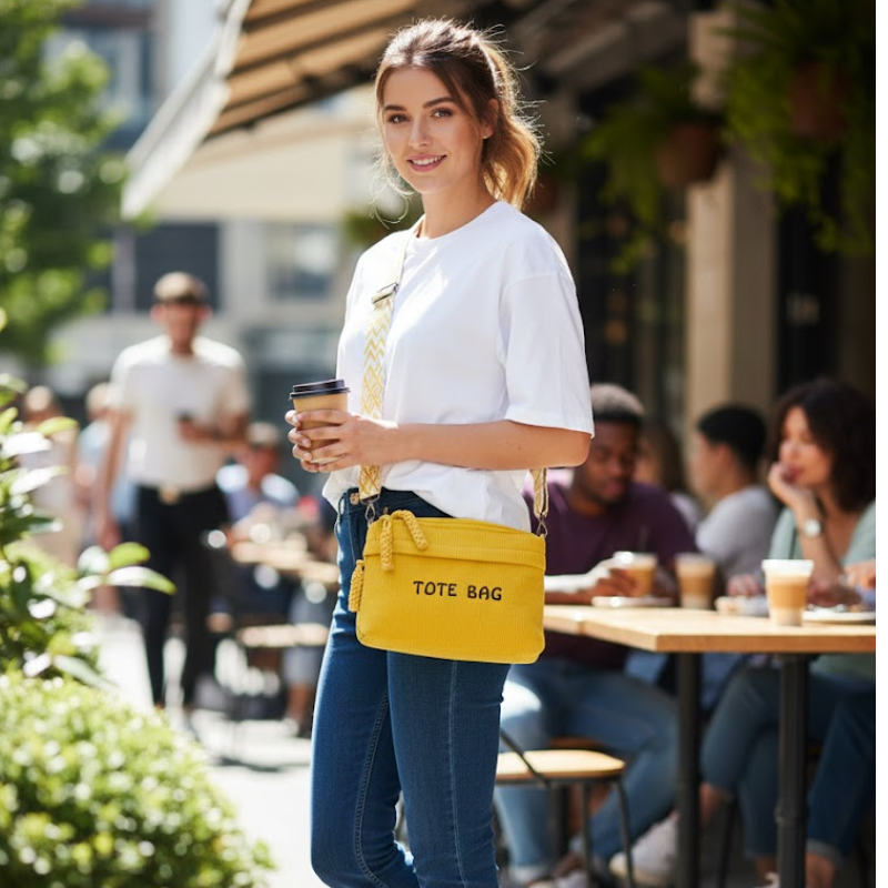 Chunky Braid Crossbody Bag