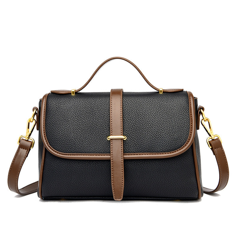 Soft Leather Multi Compartment Women Handbag