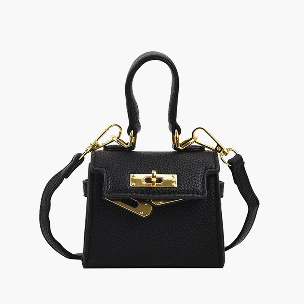 Mini Kelly Bag for Girls Lipstick Shoulder Crossbody
