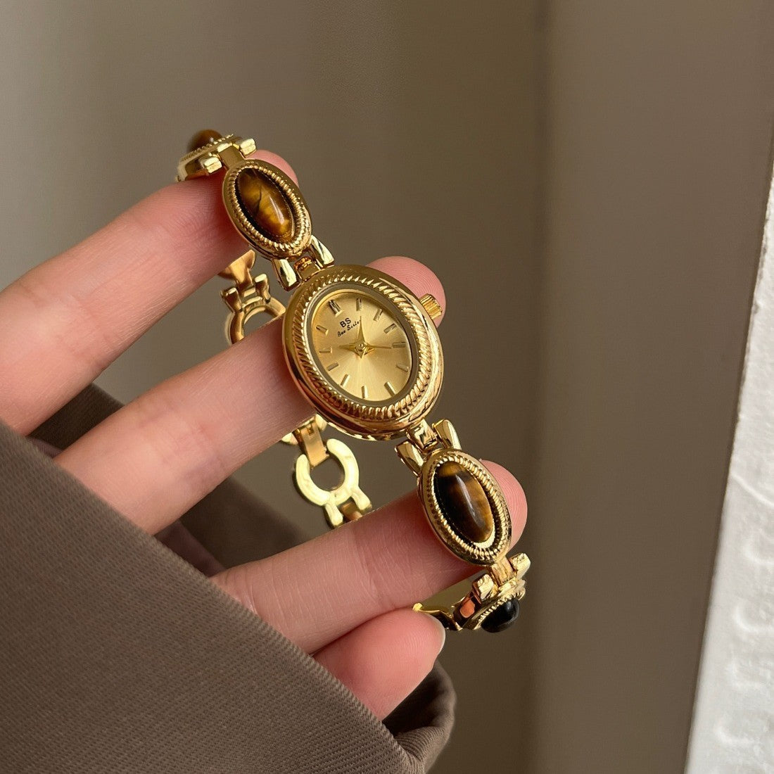 Gem Link Bracelet Watch