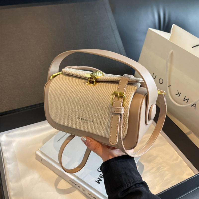 Elegant Retro Box Handbag for Women