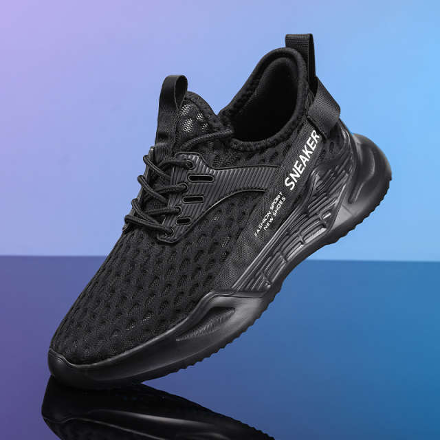 Men’s AirLift Mesh Height-Boost Runner Shoes