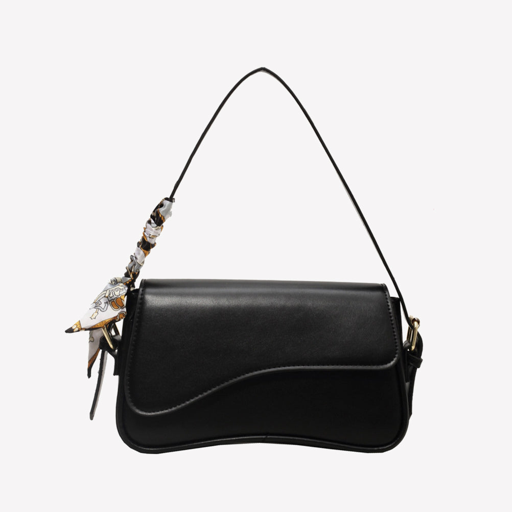 Textured Niche Autumn Shoulder Crossbody Square Bag