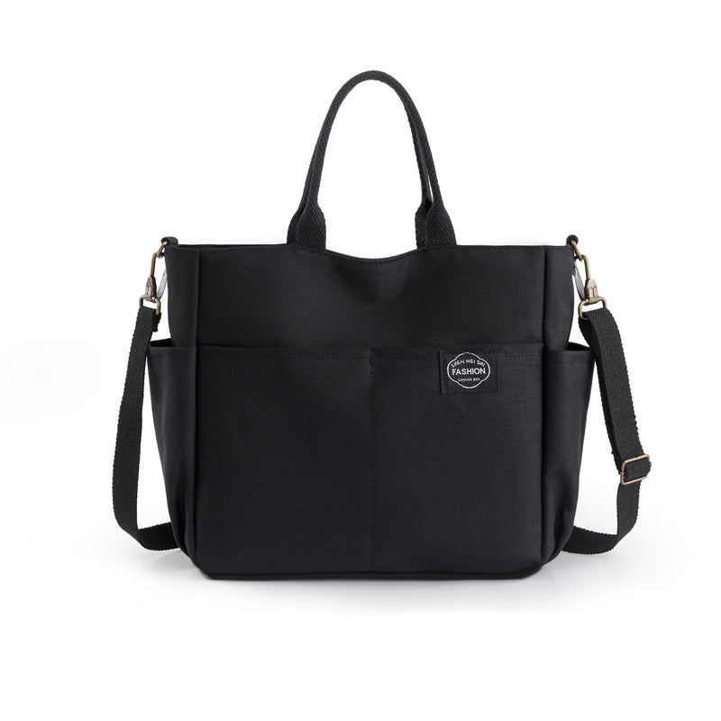 Mila Canvas Carryall Tote Bag