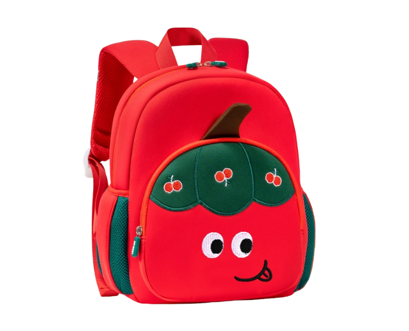 Fruity Fun Cartoon School Bag