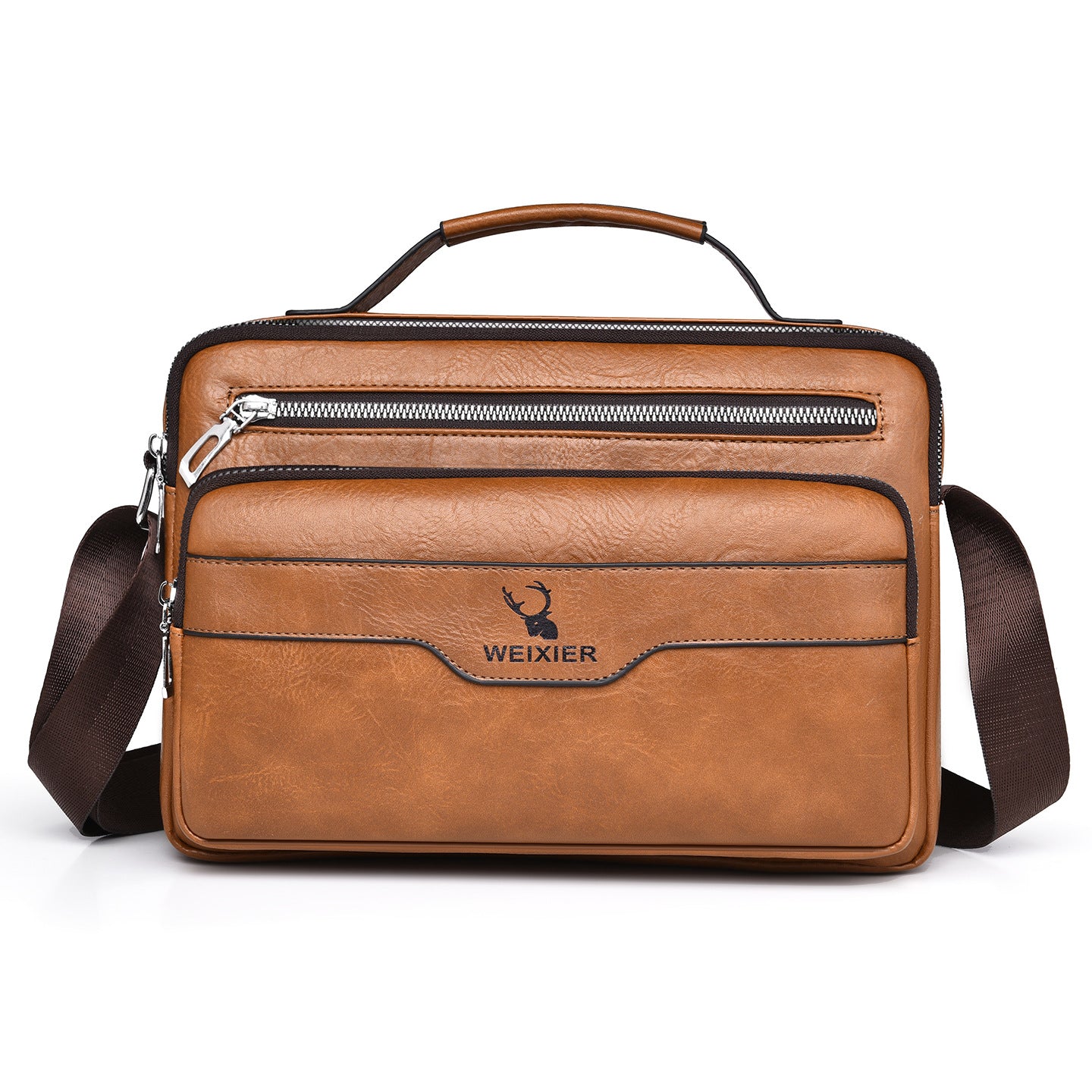 Urban Executive Retro Crossbody Brief Bag