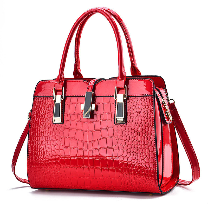 Polished Carryall Handbag