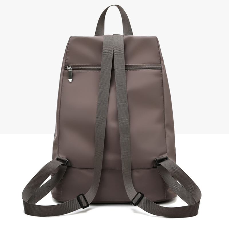 Lightweight Oxford Cloth Fitness Backpack with Shoe Compartment