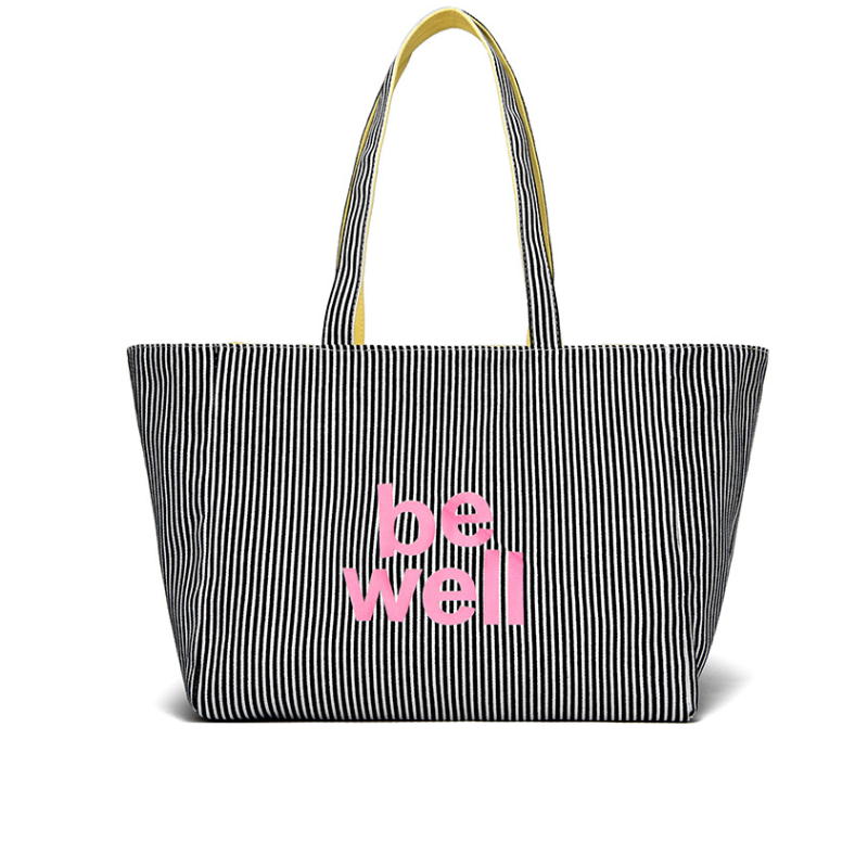 ColorWave Women’s Canvas Tote Bag