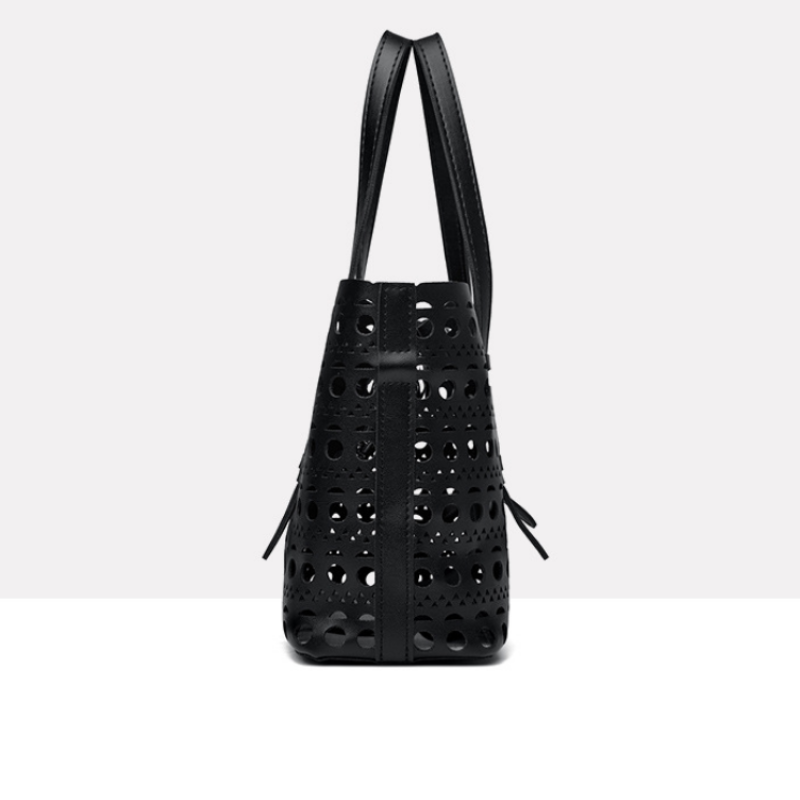 Luxe Cutwork Tote Bag