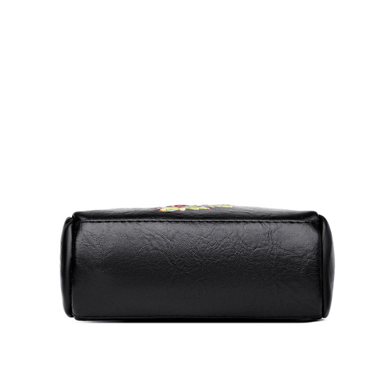 Floral Charm Crossbody Bag