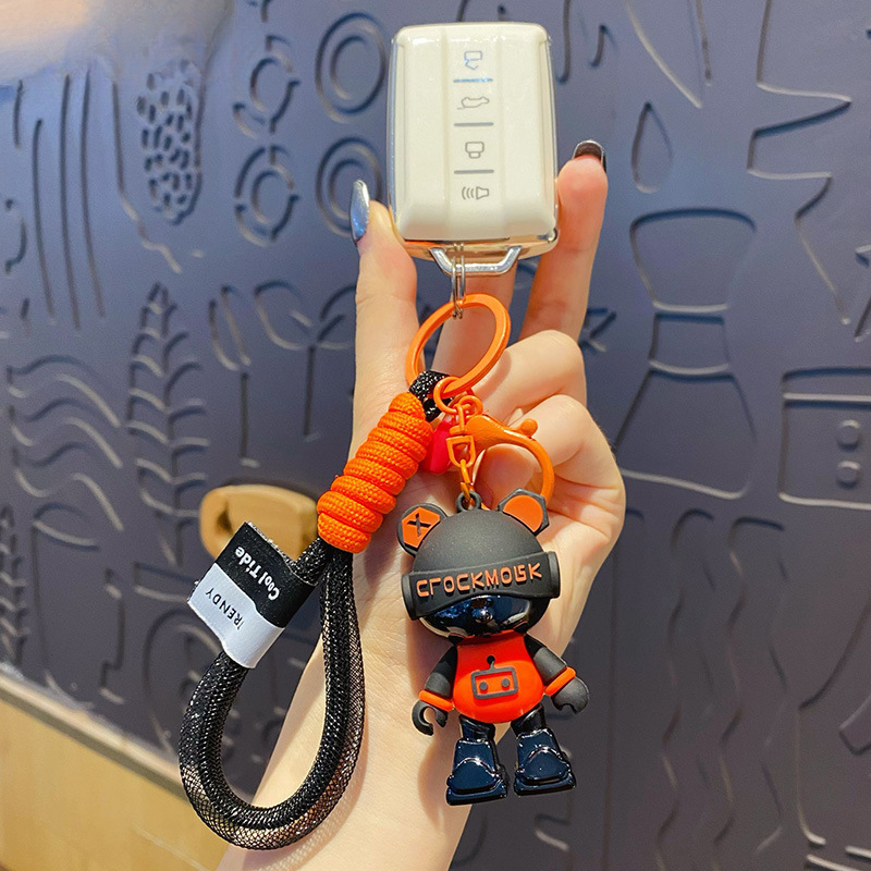 Cyber Bear Keychain