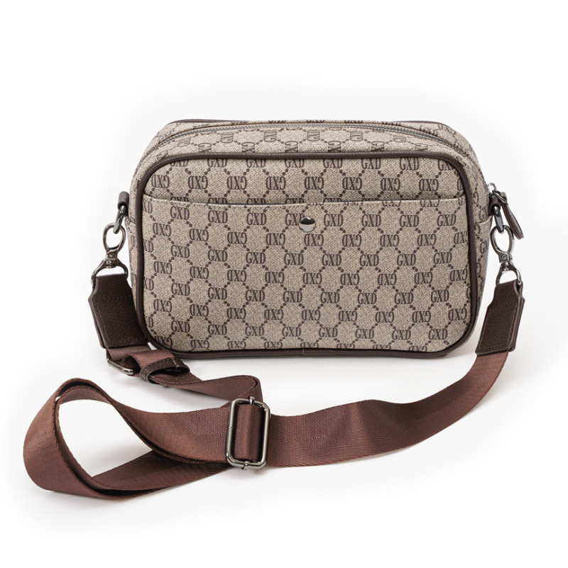 Trendy PU Leather Messenger Crossbody Bag