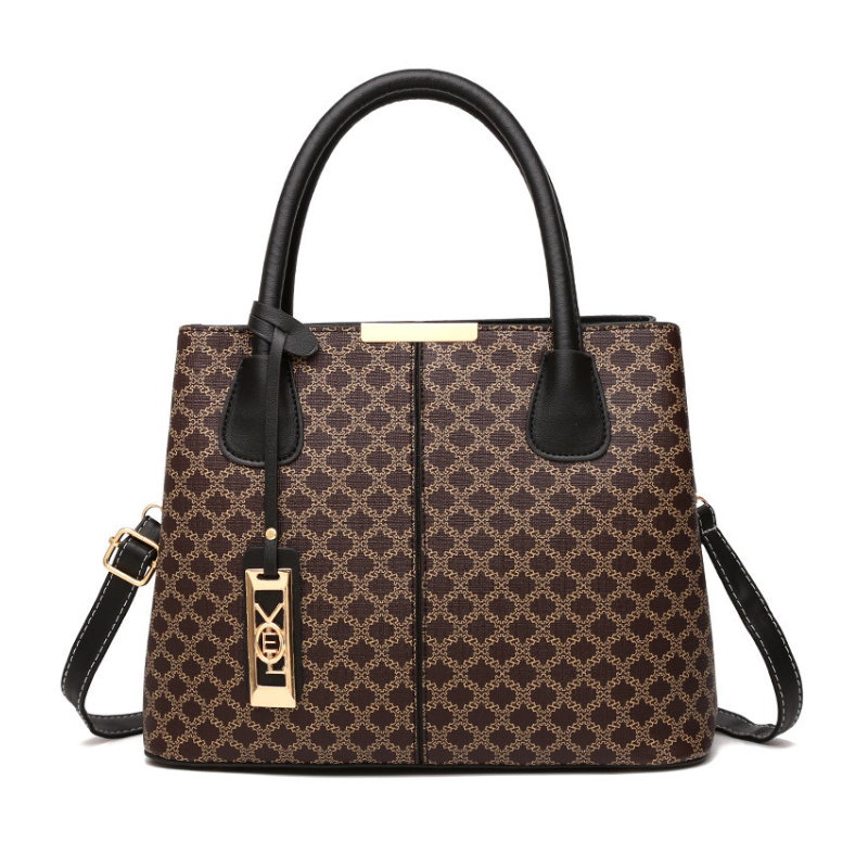 Trendy Simple Retro Printed Handbag