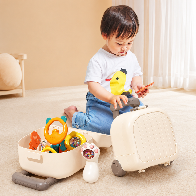 Baby Teether & Rattle Toy Set