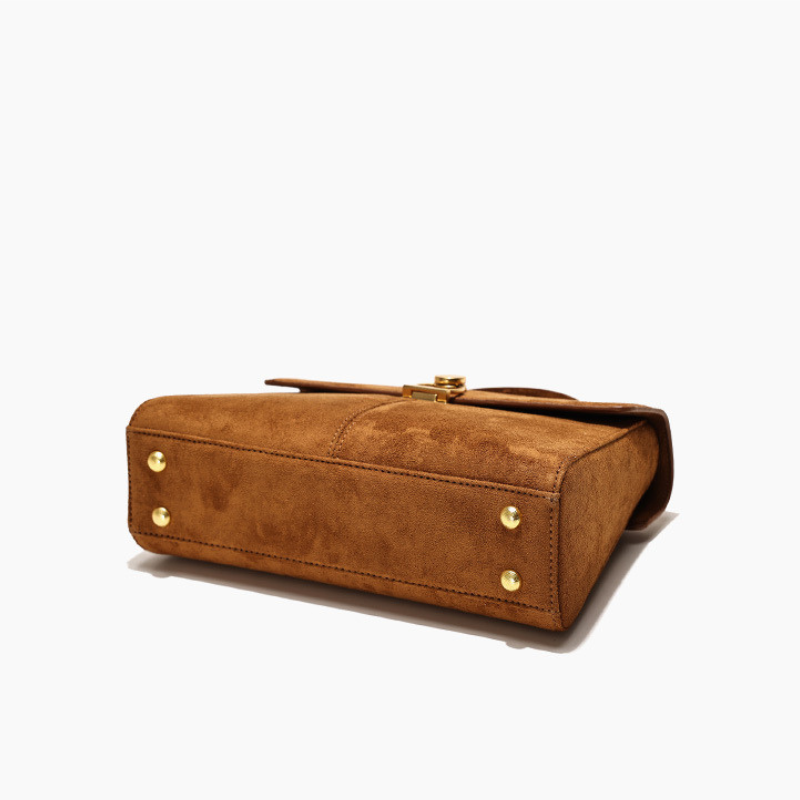 Luxury Retro Suede Handbag