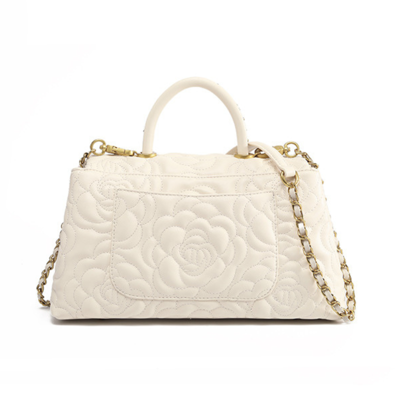 Camellia Elegance Classic Handbag