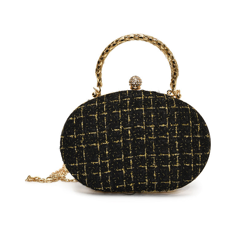 Imperial Tweed Clutch Bag