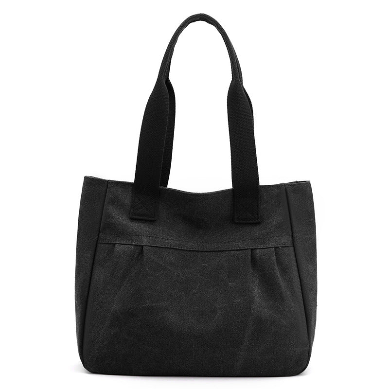 Classic Canvas Shoulder Bag