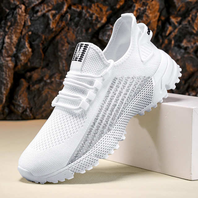 Men’s Fly Knit Marathon Jogging Runner Shoes