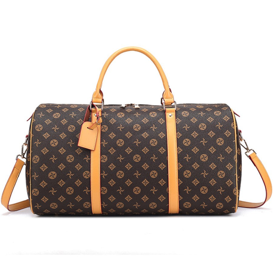 American Fashion PVC Duffle Bag with Shoe Compartment