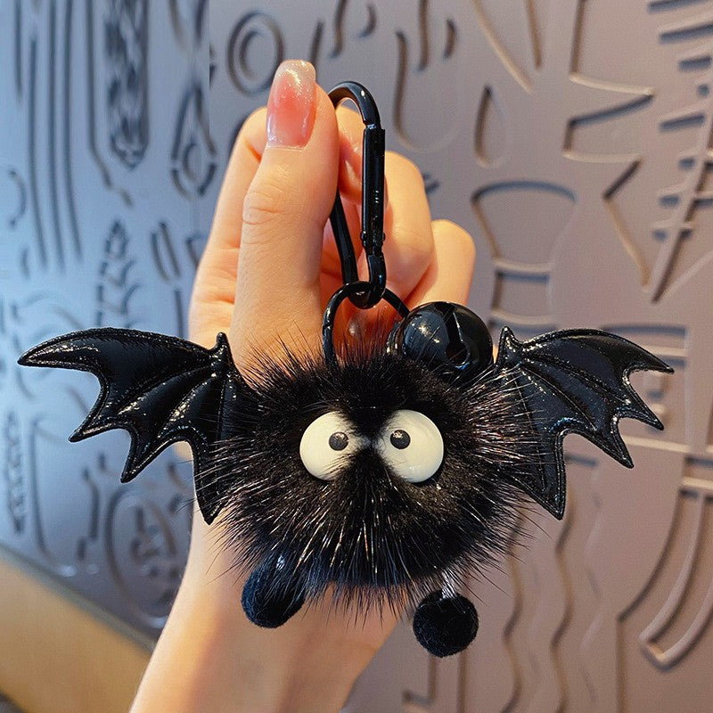 Little Devil Mink Fur Bag Charm