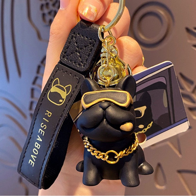 Cool Bulldog Bag Charm