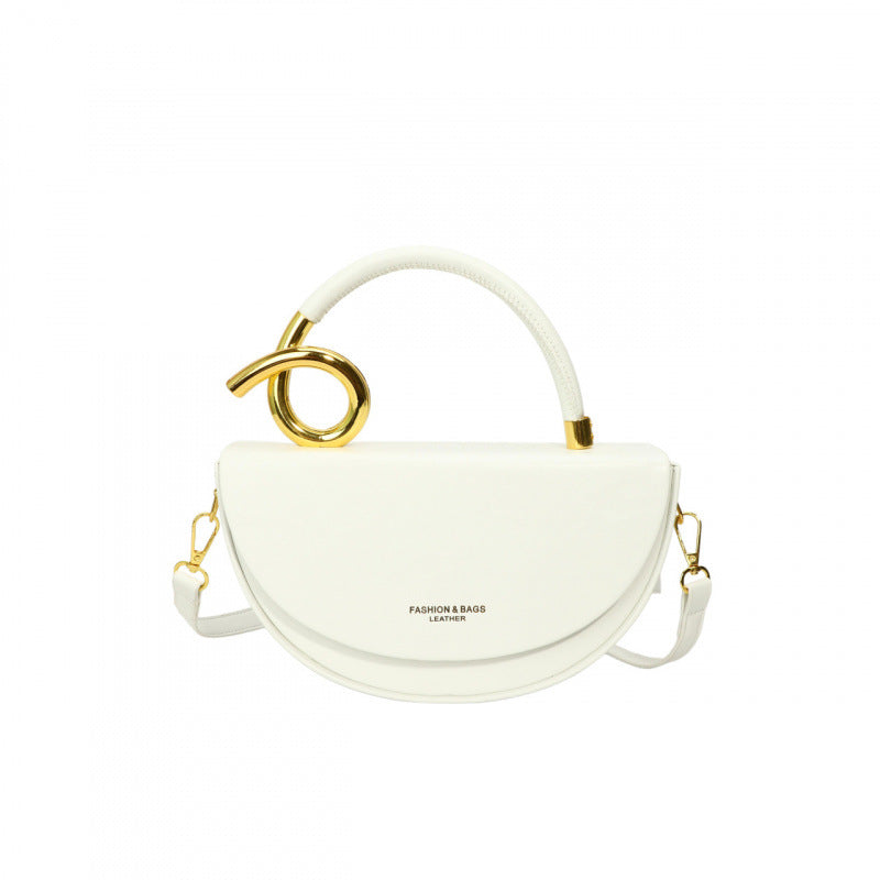 Serene Crescent Handbag